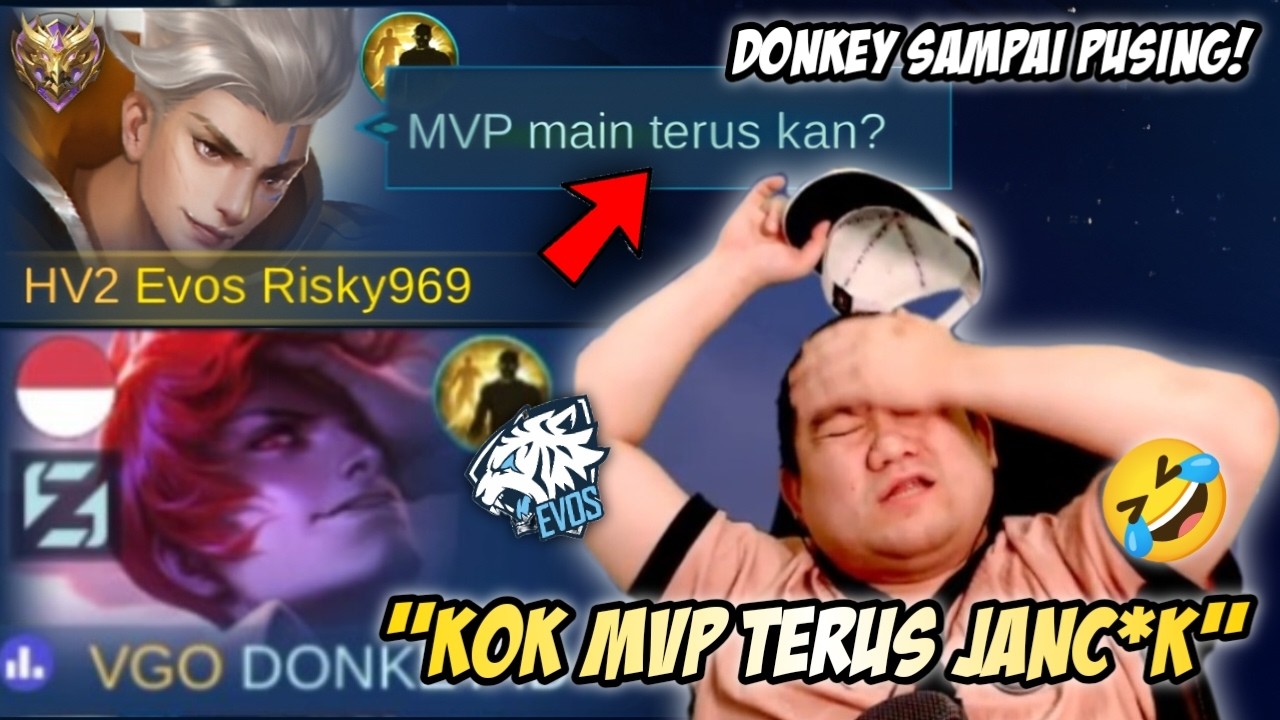KOCAK SUMPAH! PRANK DONKEY! GW NYAMAR JADI CLAUDE MYTHIC MAWI MVP TERUS! DONKEY SAMPE NGAMUK🤣| MLBB