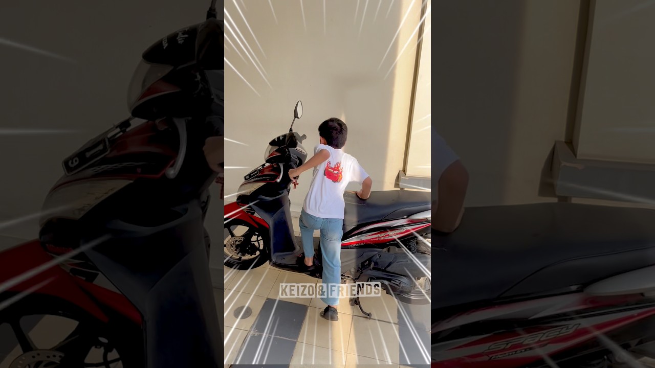 Bahaya Keizo mau ngendarain motor sendiri sampe ketakutan⁉️