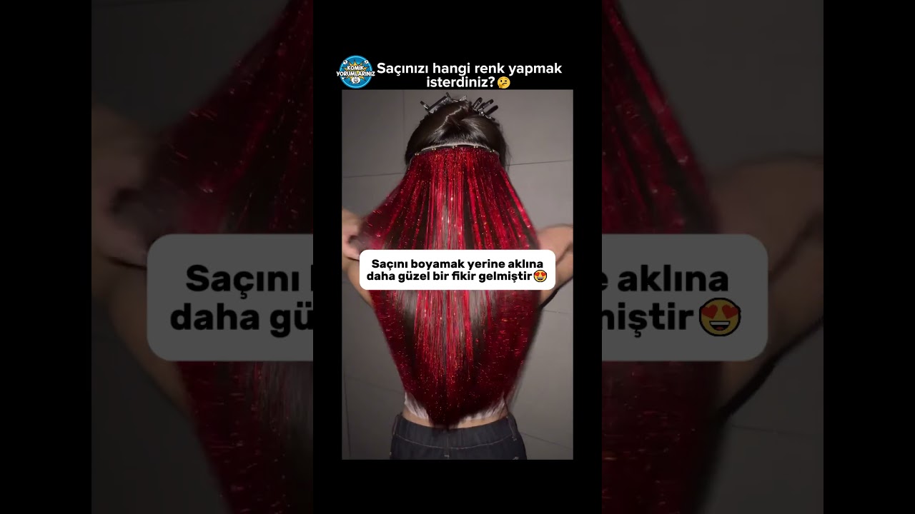 Kıvırcık saçlılar üzgün 😁 Saçınızı hangi renk yapmak isterdiniz?