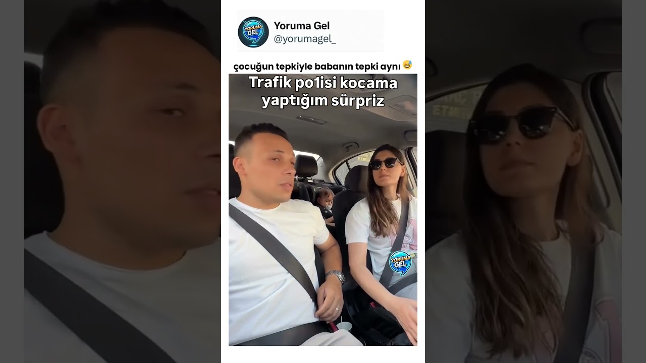 çocuğun tepkiyle babanın tepki aynı 😅