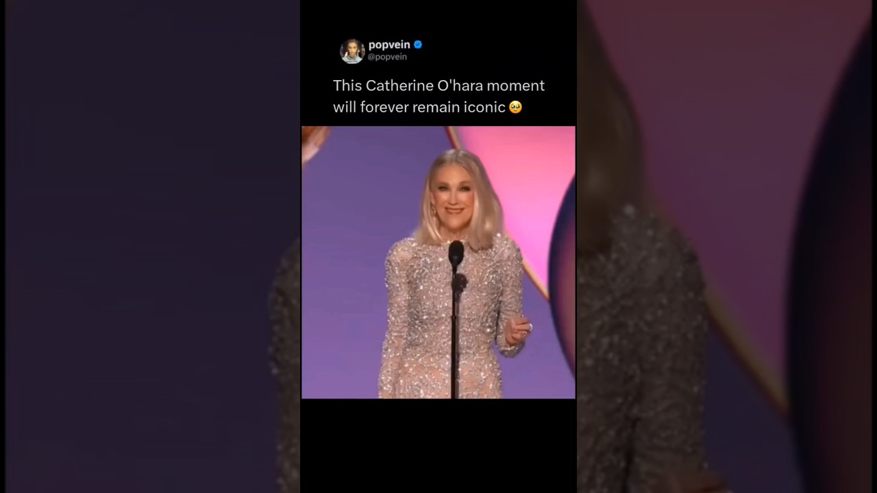 This Catherine O'hara moment at the emmys will forever remain iconic 🥹 - Published by POPVEIN