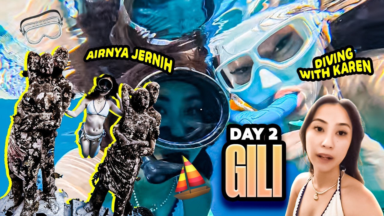 FREEDIVING LAGI DI GILI LALU BALIK KE BALI - VLOG