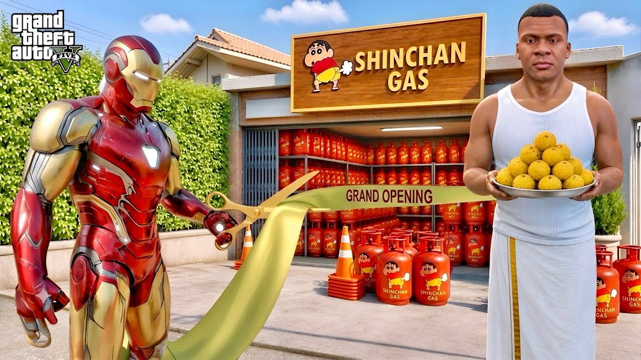 Franklin’s Gas Shop Inaugurated by Ironman