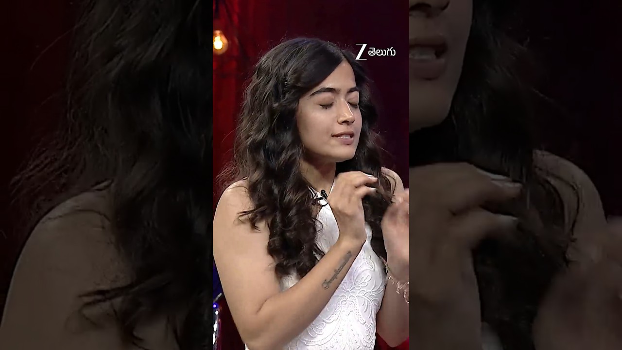 Rashmika favourite word 😃😁 | Konchem Touch Lo Unte Chepta | Zee Telugu