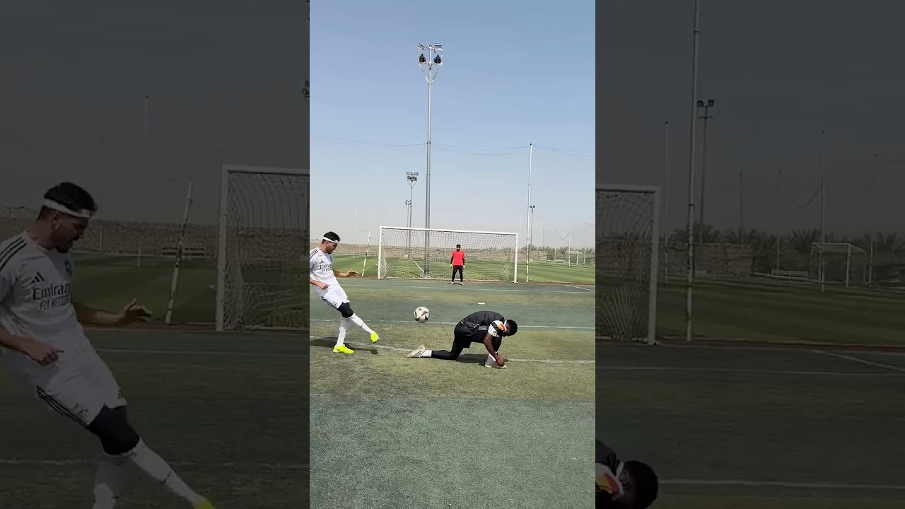 تحدي الهدف الثلاثي!😂🔥