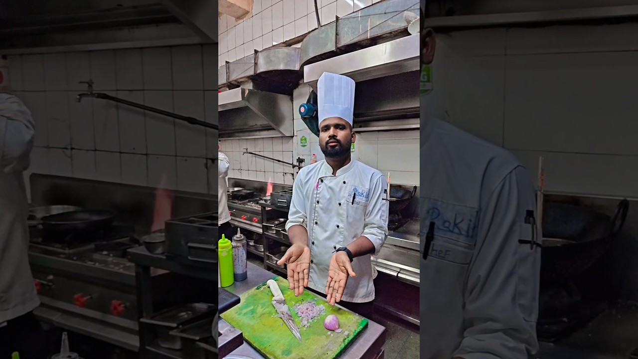 do we really a Cap to chop onion..lf you like kitchen Fun then Follow #chef #food