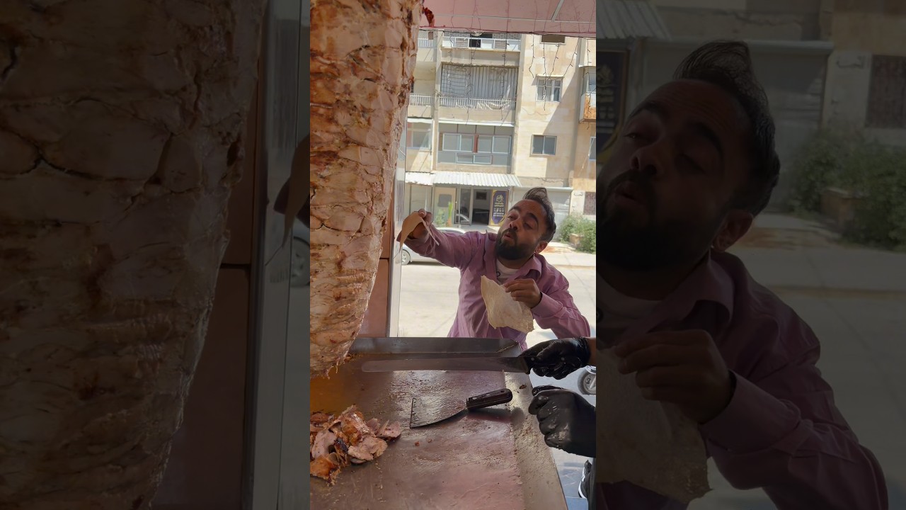 اندل بياع شاورما😂نهاية غير ماوقعة#shorts