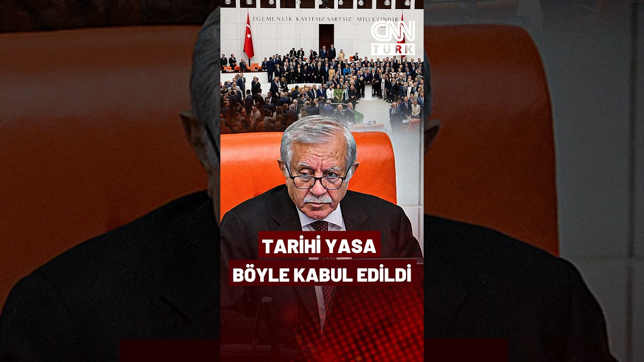Celal Adan Böyle Anons Etti: Tarihi Yasanın Kabul Edildiği Tarihi Görüntüler!