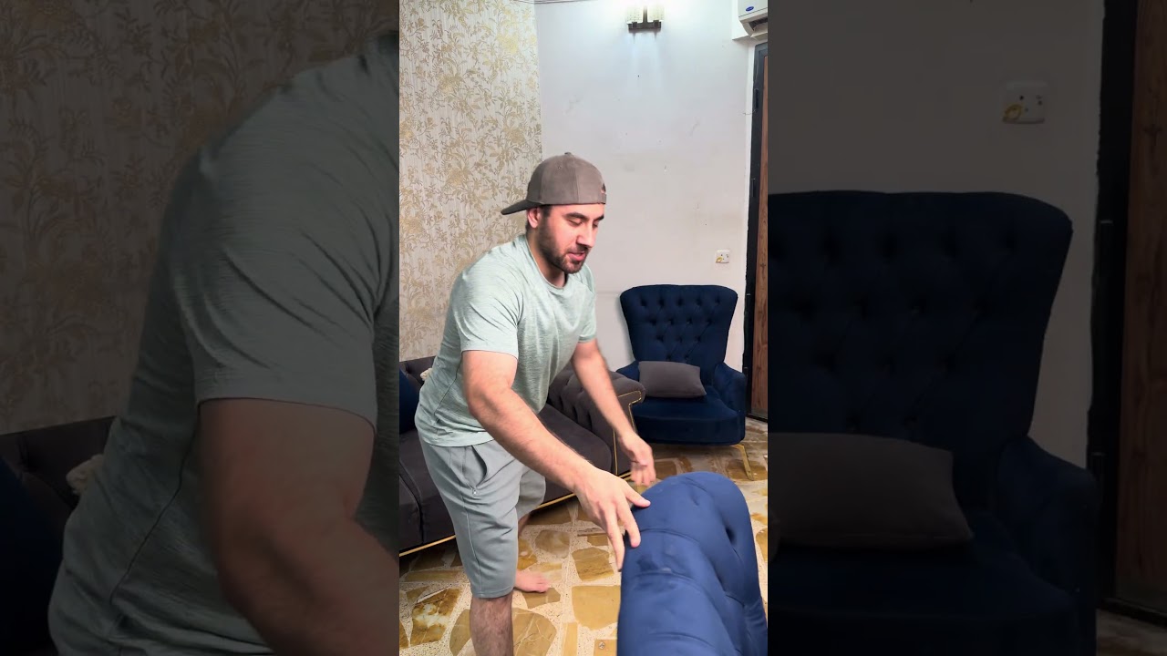الاخ بالبيت من يتمرن حديد😂.#ضياء_طلال
