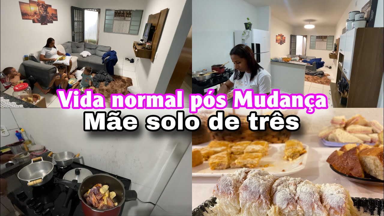 Como Está a Vida Depois da Mudança | Rotina de Mãe Solo de Três || Maternidade atípica 