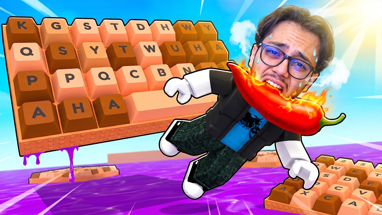 على كل طيحه اتعاقب انا او خفنوش 🔥😱 ماب الكيبورد روبلوكس
