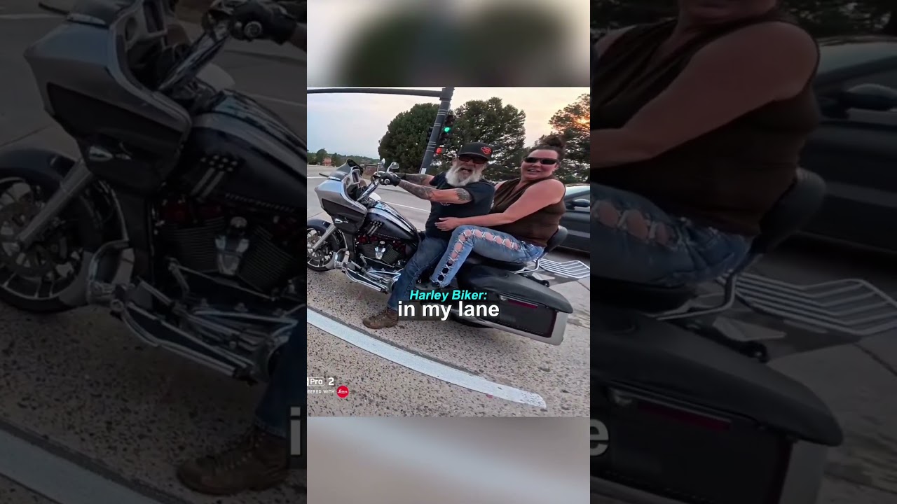 Harley Rider Demanded Respect