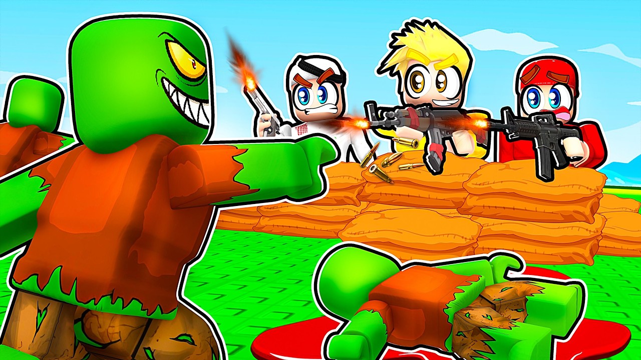 جيش الزومبي هاجمنا 😨🔥