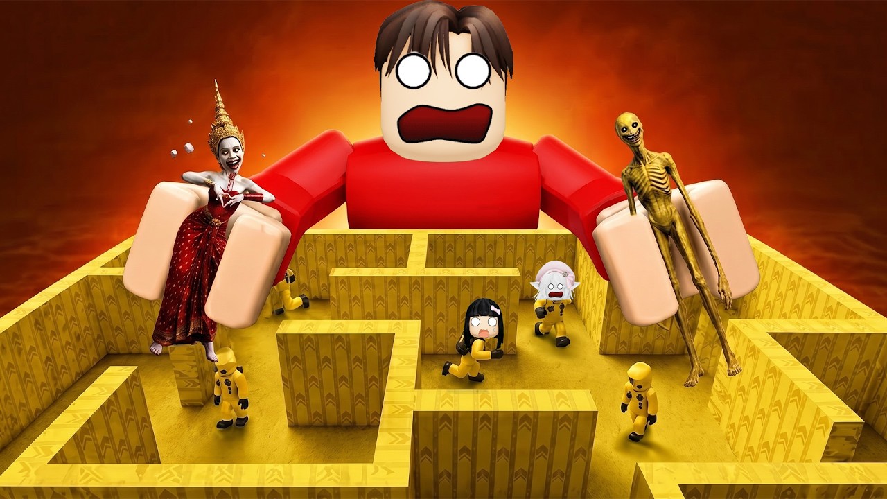 Yuta Mio Buat Backrooms Isi Sakedung Kading Dan Anomali SCP | ROBLOX