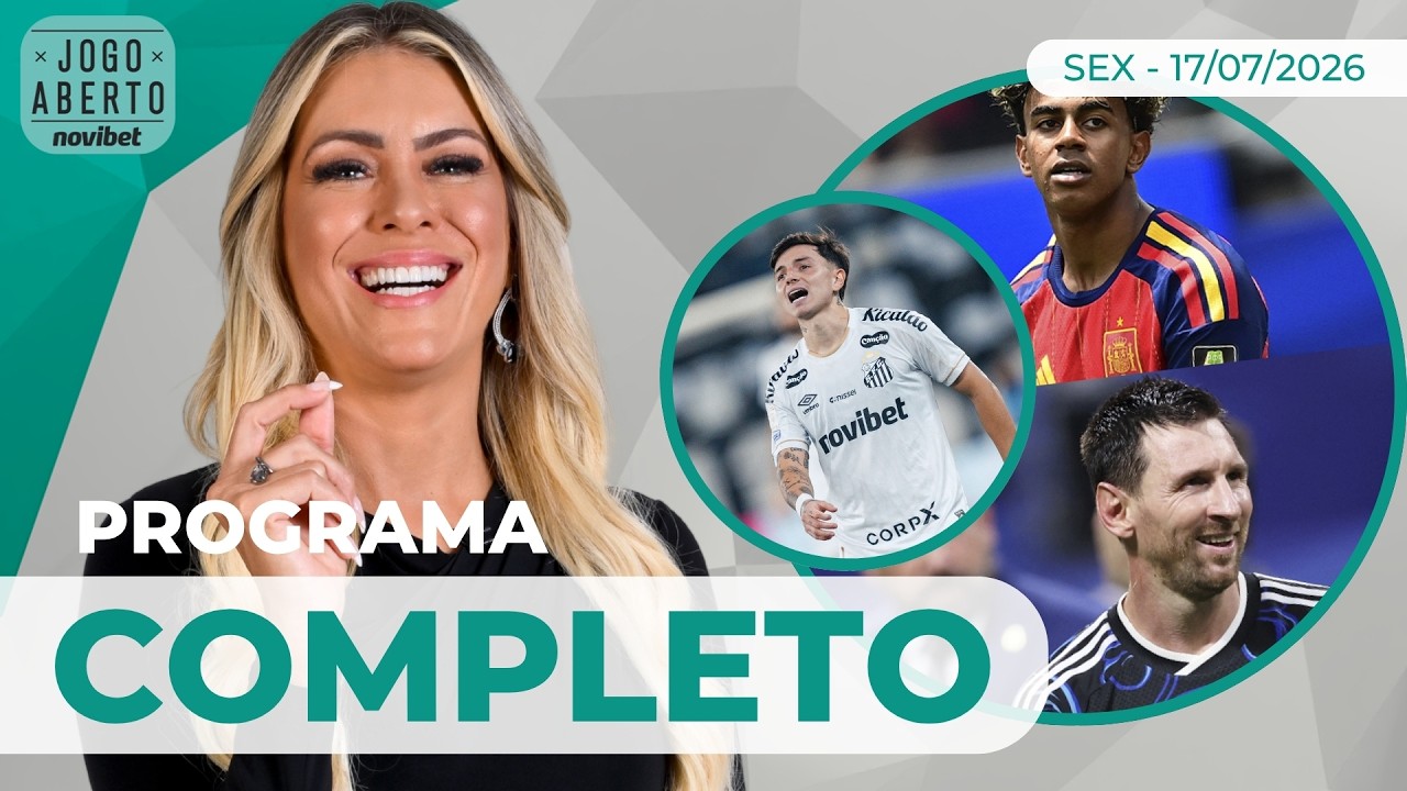 JOGO ABERTO NOVIBET ELEGE OS MELHORES DA COPA E DEBATE BRASILEIRÃO - 17/7/2026