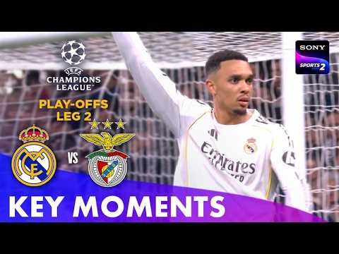 Real Madrid vs Benfica | Key Moments | UEFA Champions League 2026