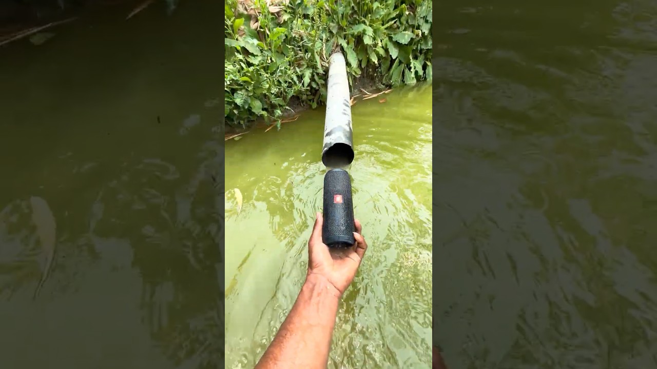 Jbl flip 2 bass in water pipe drop