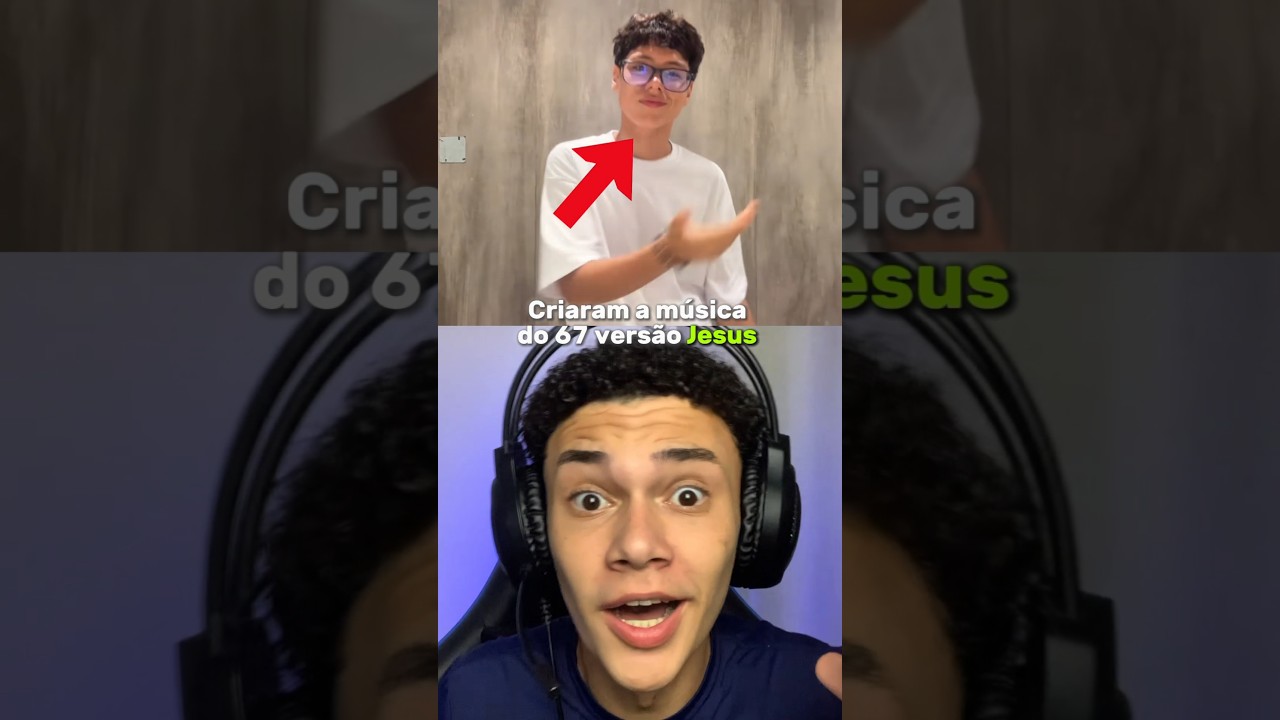 A MÚSICA DO 67 VERSÃO JESUS! 😱🎶