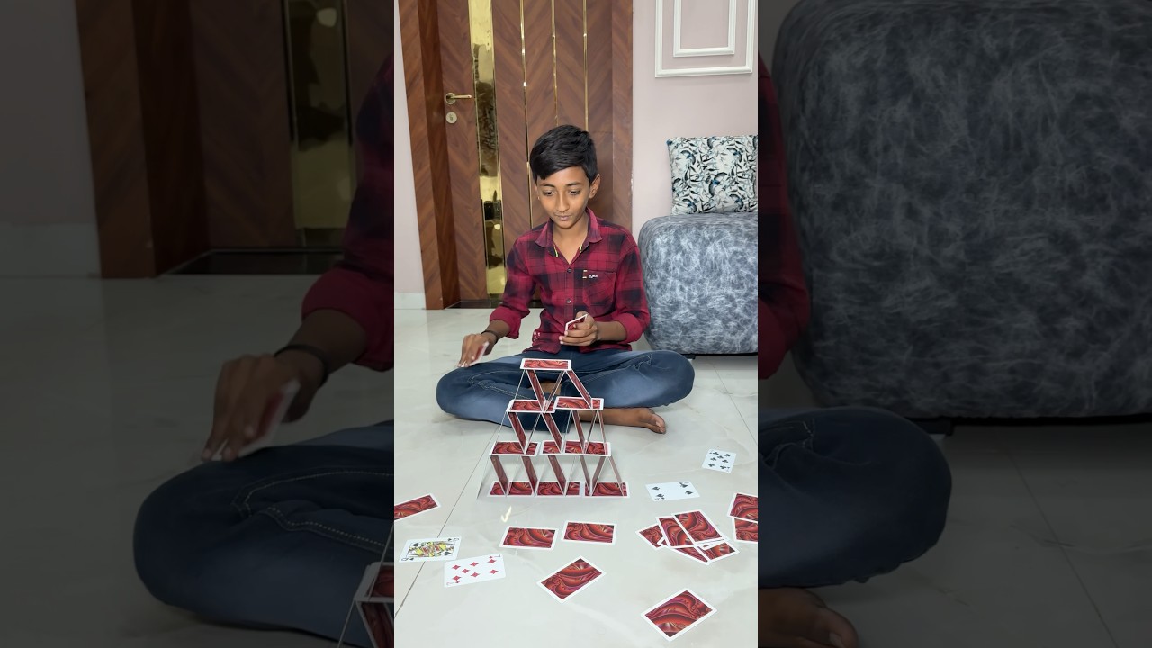 पत्तो का घर 🏠😂 #comedy #papakipariya #comedyfilms #youtubeshorts #golu008 #biwino1