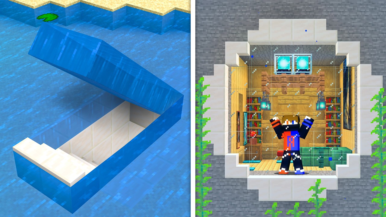 I Built a Secret Underwater Base to Save My Pets