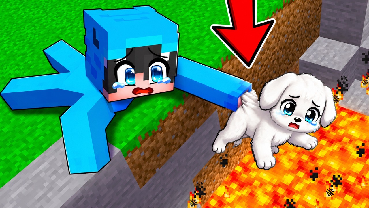 La TRISTE Historia del PERRO ABANDONADO en Minecraft...