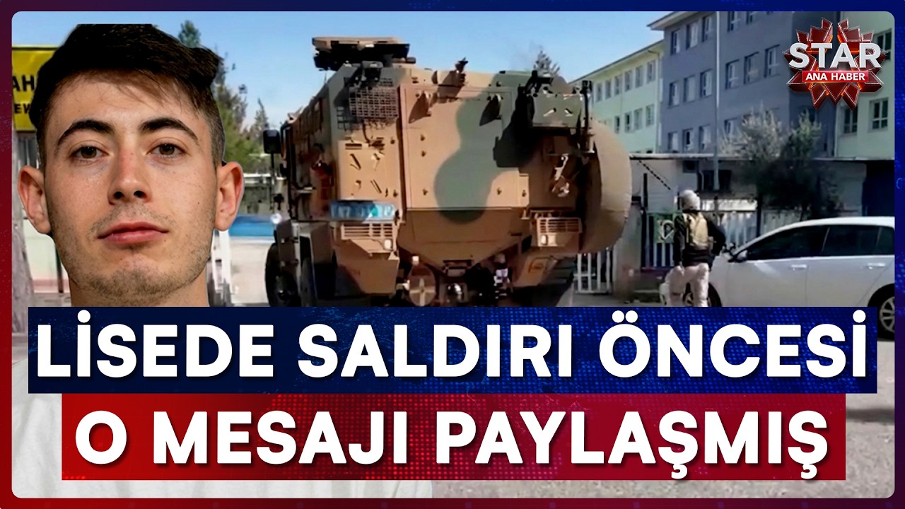 Lisede 16 Kişiyi Vuran Saldırganın Kan Donduran Mesajı 'Hazır Olun Kunduzlar!' | Star Ana Haber