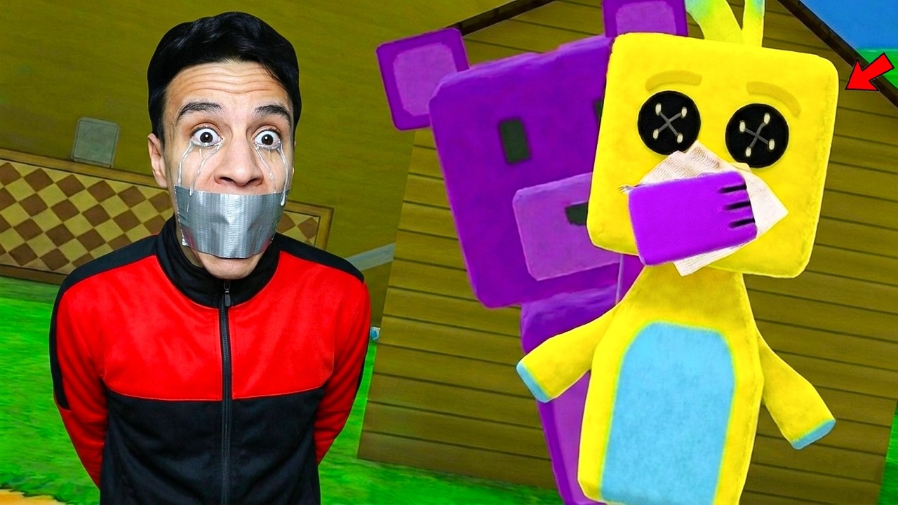 مطاردة لإنقاذ SHİCKA من الدب البنفسجي في لعبة Super Bear Adventure ...🚨🛑