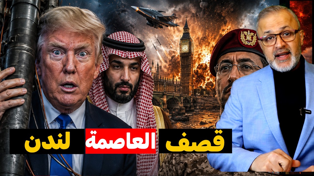 قصف قلب بريطانيا: 19 دقيقة ترعب لندن.. وخديعة ترامب الكبرى للخليج!