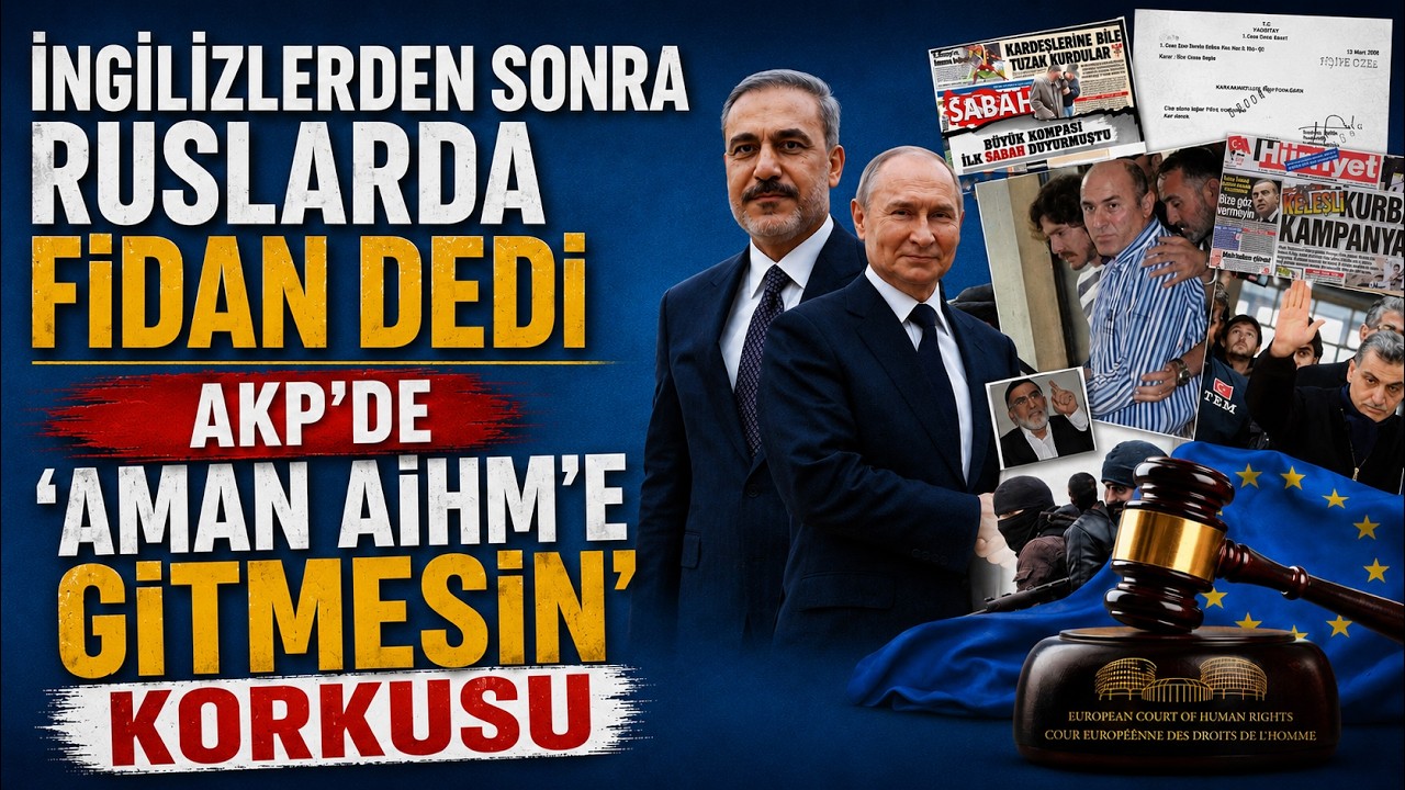 AİHM'E GİTMESİN KORKUSU