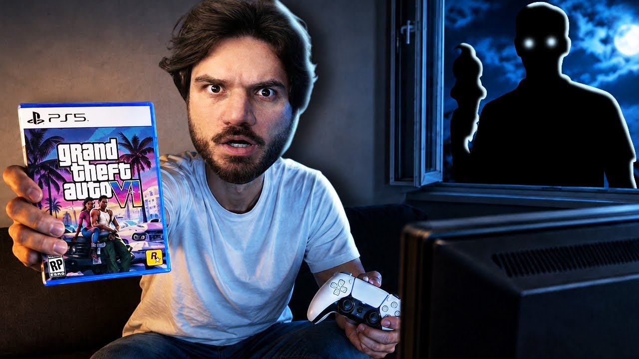 FUI JOGAR O NOVO GTA 6 NA CASA DO MEU AMIGO E AGORA EU CORRO RISCO DE VIDA! 