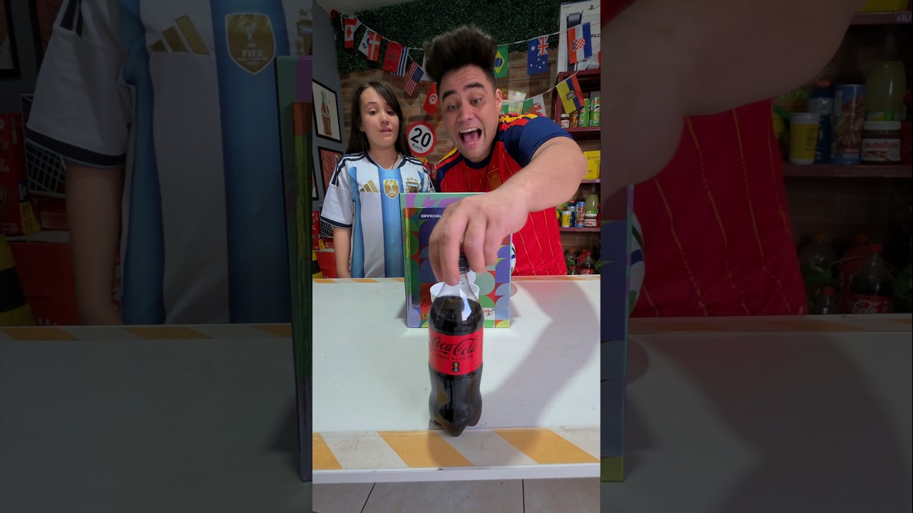 ESPANHA vs ARGENTINA DIVIDINDO COISAS DA COPA DO MUNDO !!! #shorts #shortvideo