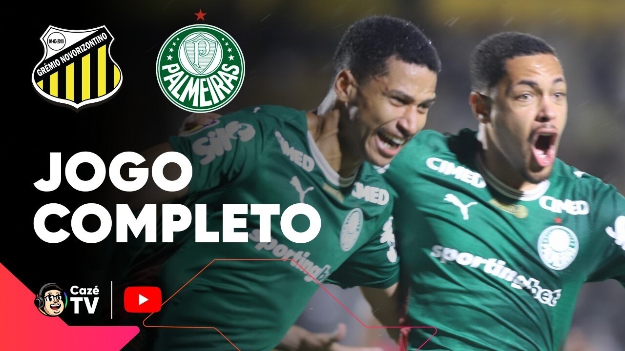 JOGO COMPLETO: NOVORIZONTINO X PALMEIRAS | FINAL DO PAULISTÃO 2026 | JOGO DE VOLTA
