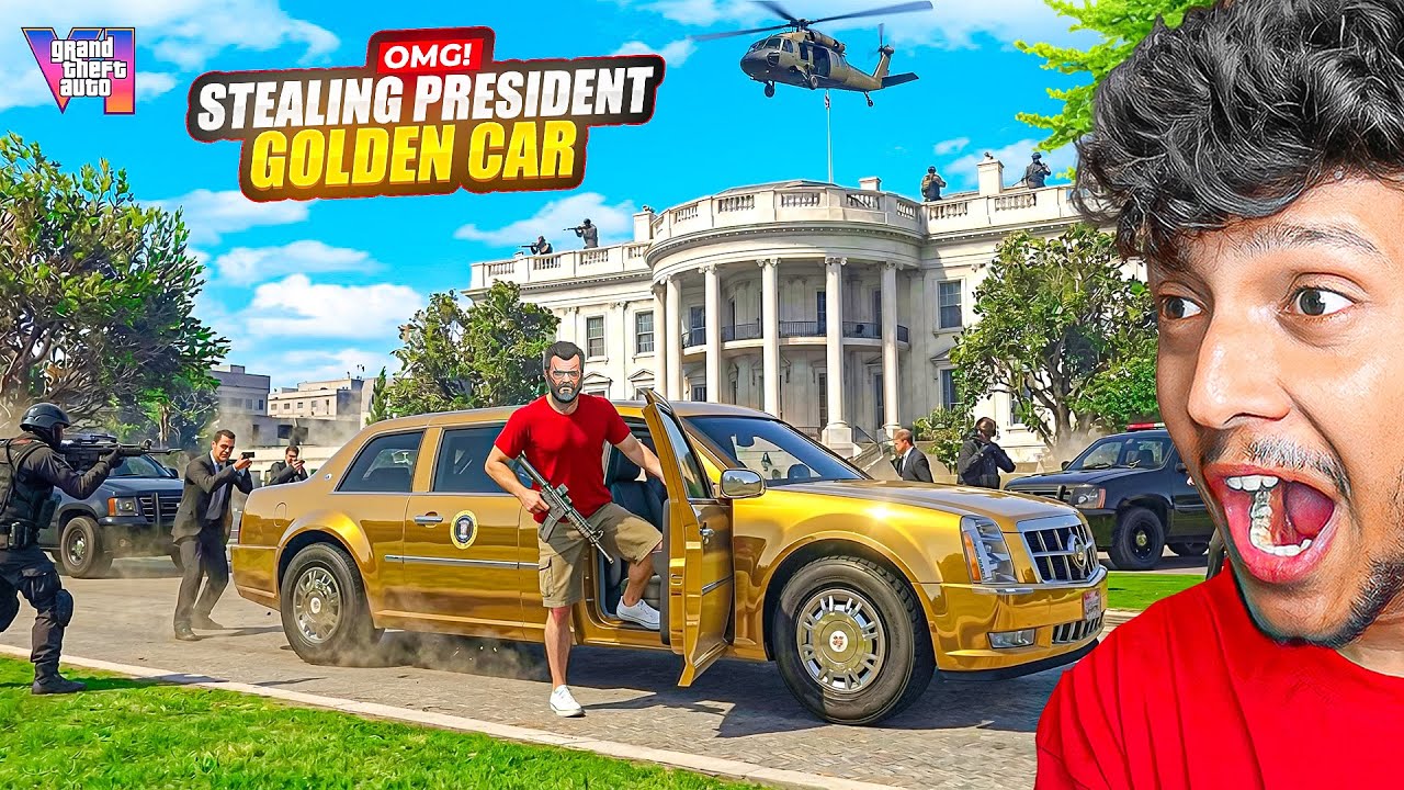STEALING World’s Most Expensive PRESIDENT CAR! ($50,000,000) 🤑 GTA 5 Real Life