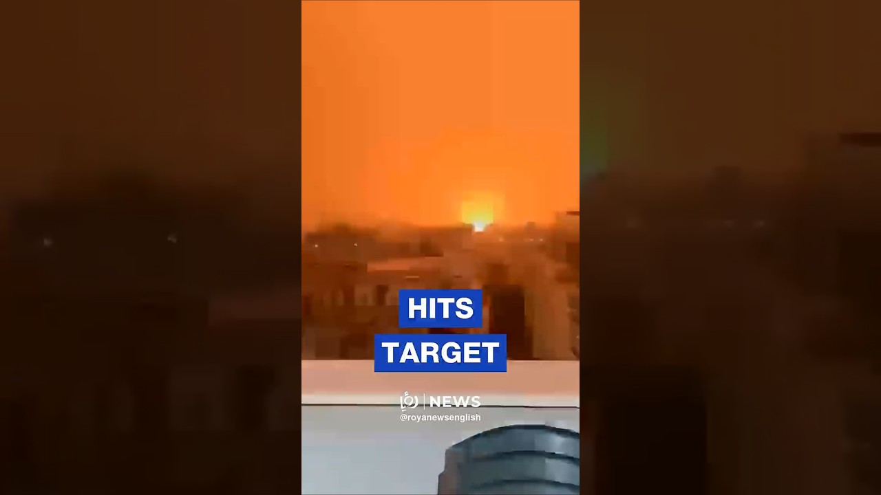 🚨🚨Iranian missile lands in central ‘Israel’ after interception fails