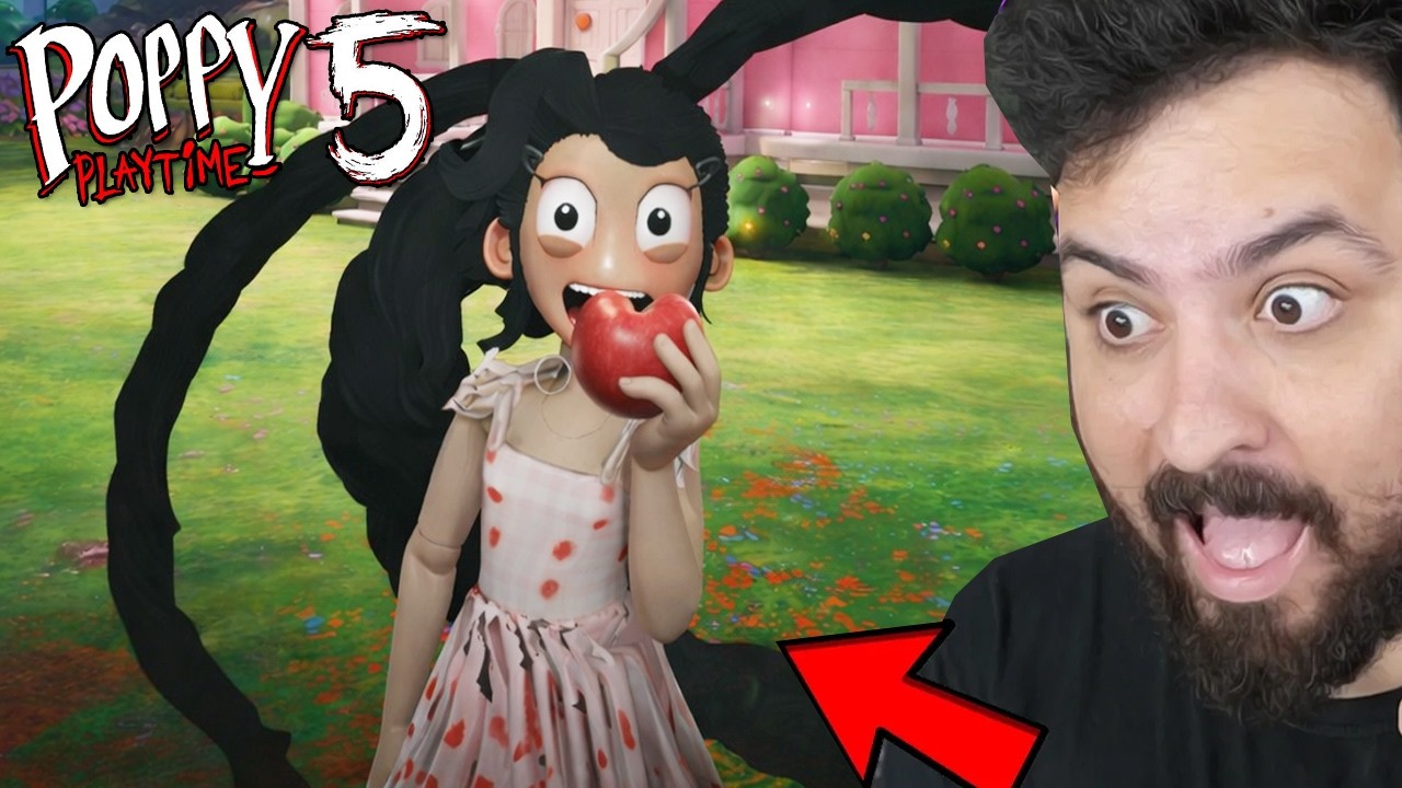 ENCONTREI A VERSÃO SECRETA da *LILY LOVEBRAIDS* na FLORESTA em POPPY PLAYTIME 5! (0,001% de CHANCE)