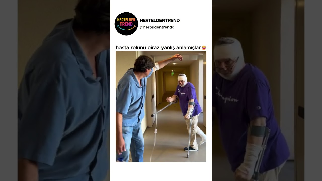 hasta rolünü biraz yanlış anlamış😂