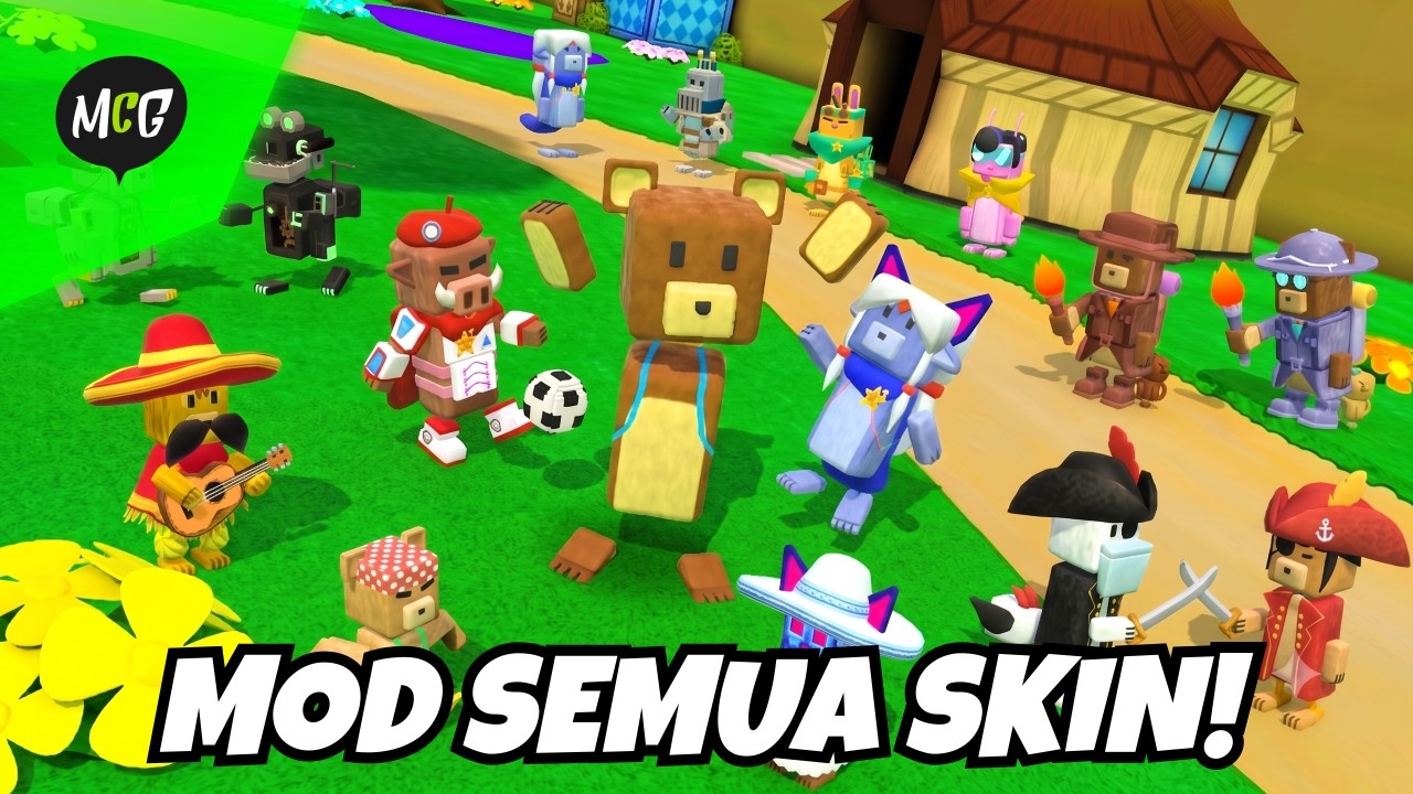 Mod Ini Membuka Semua Skin Rahasia di Super Bear Adventure!