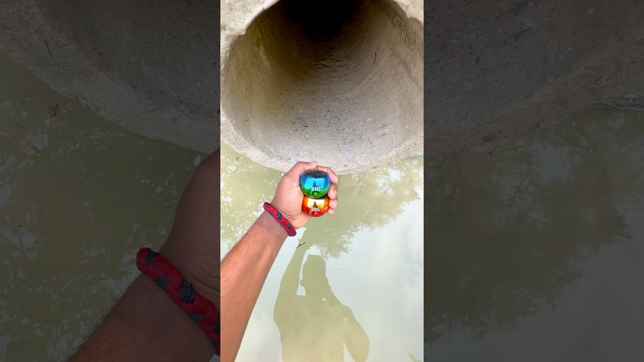 JBL mini speaker drop jump throw puliya testing