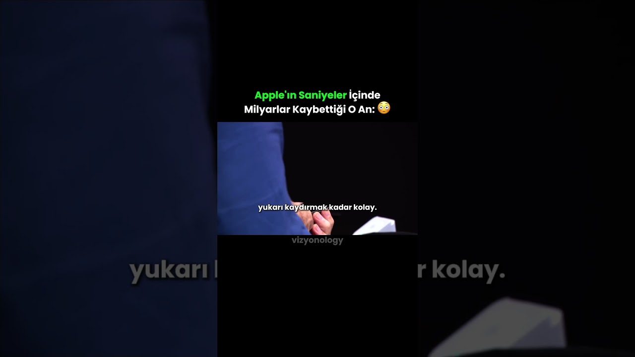 Mutlaka Oku: Apple'a Milyarlar Kaybettiren O Basit Hata Açıklamada 👇#gelecek #inovasyon #telefon