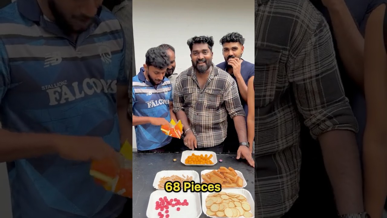 Closest to 50 Pieces | PsychoAliyanz #psychoaliyanz #funnychallenge #shorts #funny #challenge