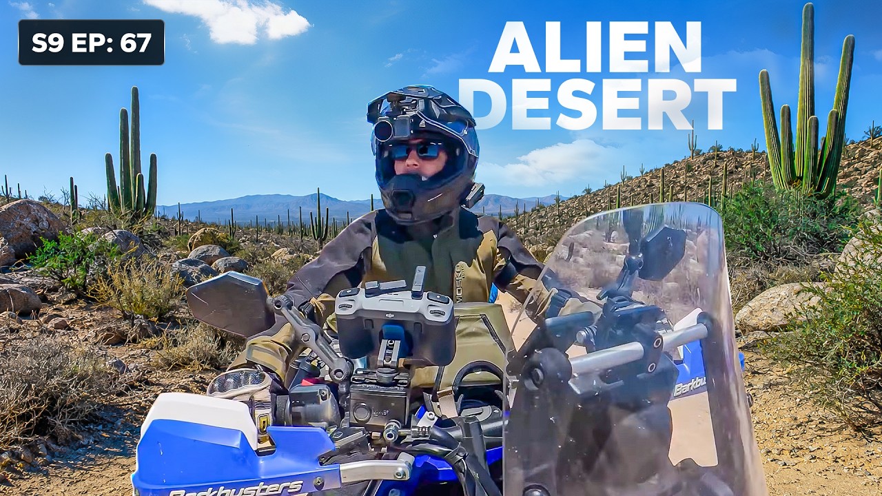 The Most Unreal Desert I've Ever Ridden Through 🇲🇽 S9 EP 67 | Pakistan to Americas Motorcycle Tour
