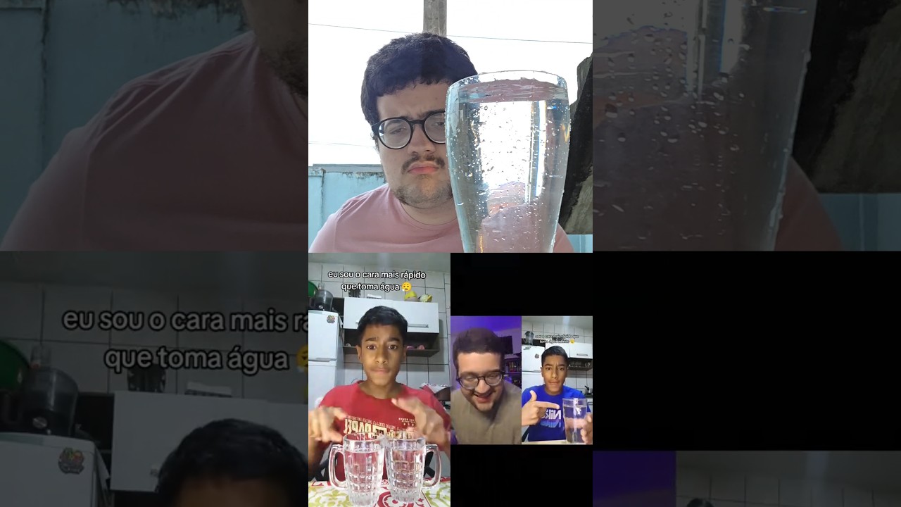 Ele Conseguiu Beber MAIS RÁPIDO que EU? Dueto com @icaromarquesr no TikTok