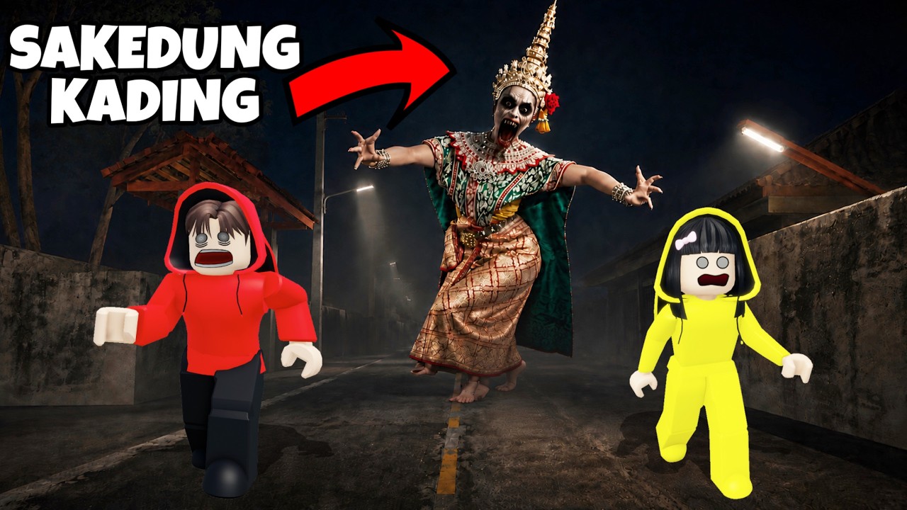 Yuta, Mio Dan Baby Celine Didatangi Hantu Penari Sakedung Kading || ROBLOX