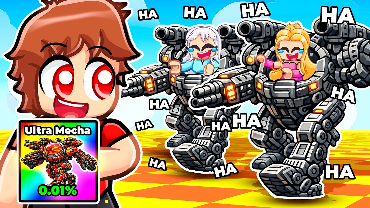 I Pretended to be a NOOB, Then Used a 0.01% MECHA…