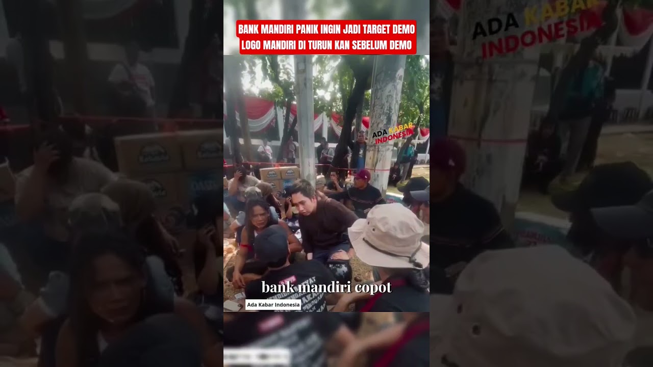PENDEMO MURKA KE BANK MANDIRI 🥶😱 #beritaviral #tnidihatirakyat #beritaviral #beritaterkini #tni
