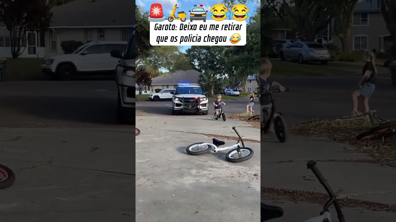#motovlog#polícia#Bebe em fuga#kkkk#pega#!
