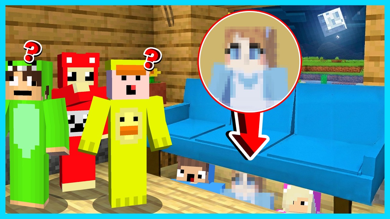 MIPAN & ZUZUZU DIAM DIAM SEMBUNYIKAN TEMAN RAHASIA DARI JONJON BONNI & NYAMNYAM DI MINECRAFT!