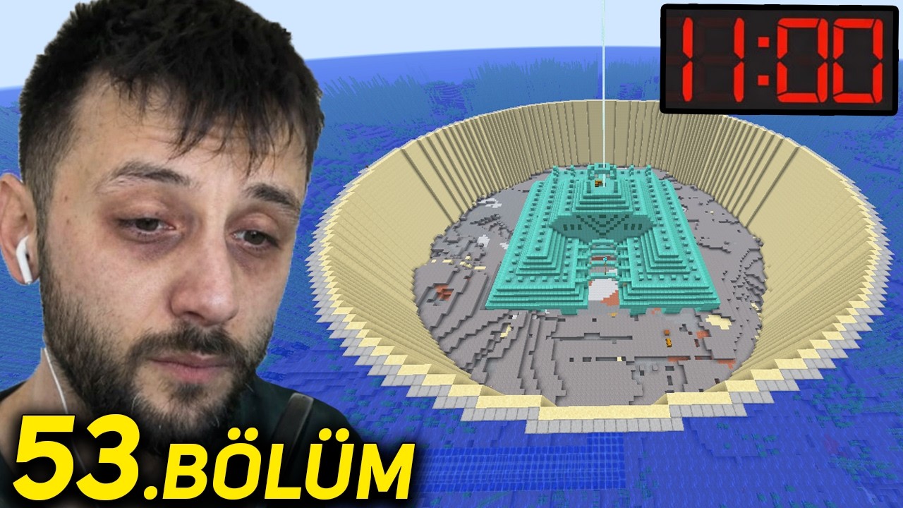 11 SAAT Boyunca (YENİ BASE YAPTIM) 😩 MİNECRAFT 2026 - 53.Bölüm