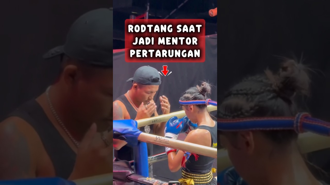 Rodtang Mentoring Adik Iparnya Saat Bertanding #shorts