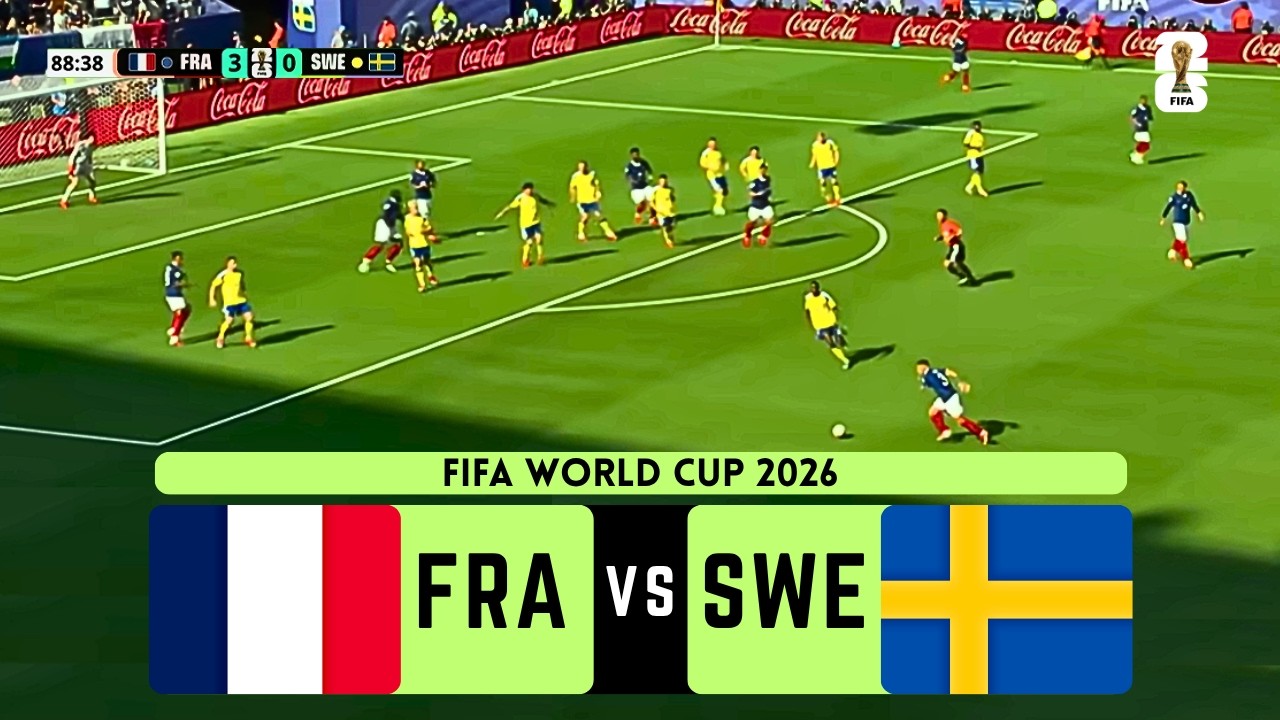 July 1, 2026 | France v Sweden | FIFA World Cup 26 | Round of 32 | Football | FC26 Gameplay